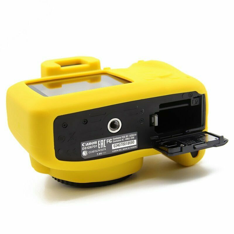 Funda protectora de silicona para cámara DSLR, funda protectora para Canon EOS 4000D 3000D Rebel T100