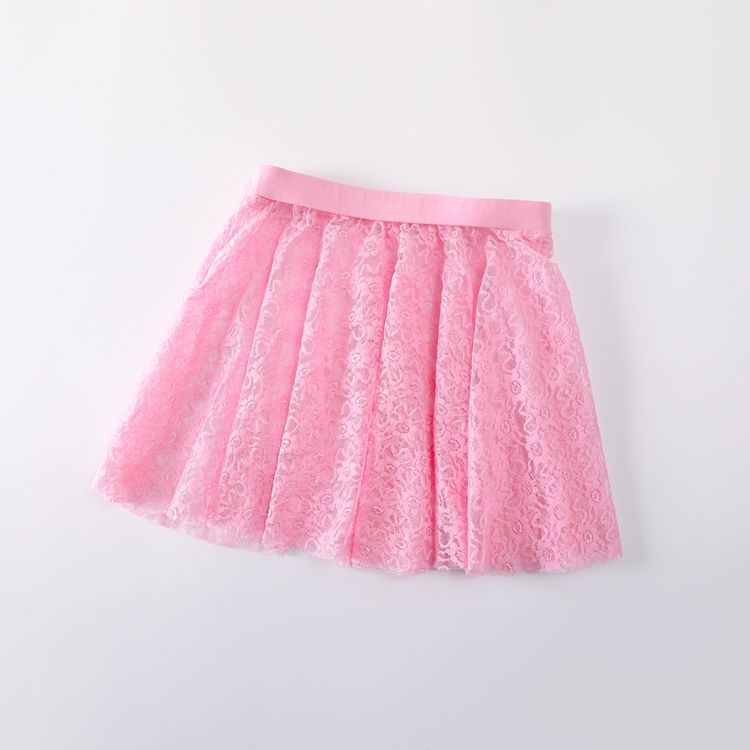 Girls Ballet Tutu Skirt Dance Chiffon Lace Basic Mini Pull-On Wrap Skirt with Waist Tie for Ballet Latin Dance Practice Clothing