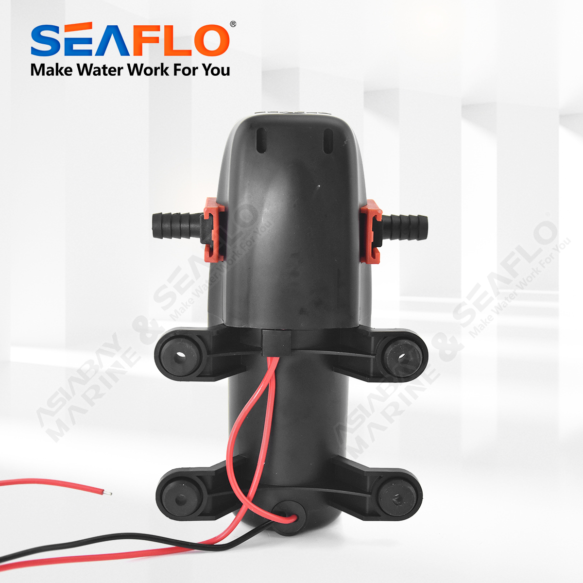 SEAFLO 12V 23A Series 40 PSI Automatic Marine Water Diaphragm Pump Self Priming Electric Boat Beer RV Caravan High Pressure
