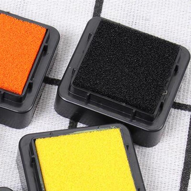 5 st fingerbläckdyna diy graffiti bläckdyna bedårande gummistämpeldyna färgglad stämpelbläckdyna diy craft stämpeldyna för barn barn