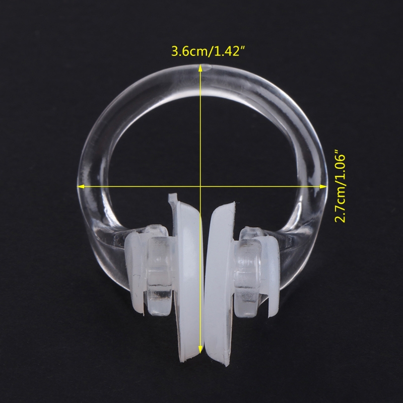 Attelle nasale en Gel de silice, 3 pièces, pince-nez étanche pour natation, Fitness, piscine, PC