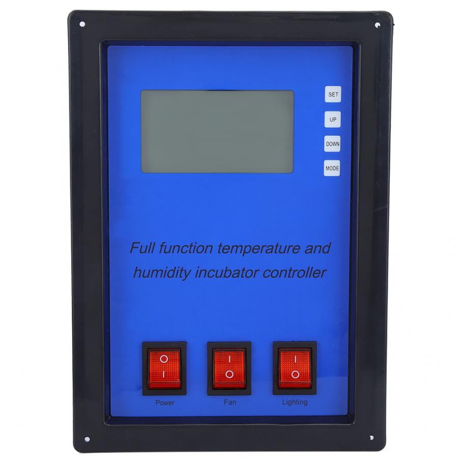 Pro Egg Incubator Intelligent Temperature Humidity Controller Multifunction Automatic Incubator 180-240V