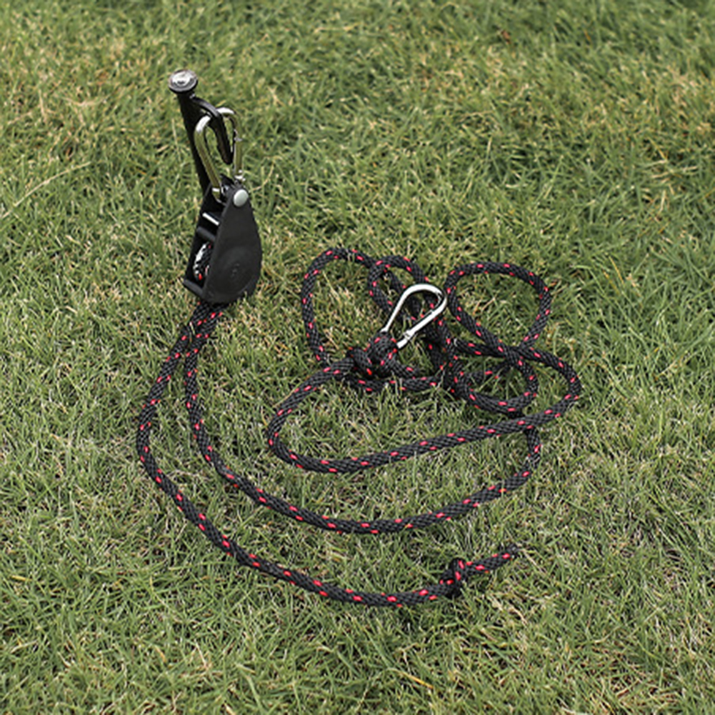 Tent Wind Touw Gesp Camping Tent Luifel Touw Katrol Ratchet Hangers Spanner Rvs Nylon Camping Tool