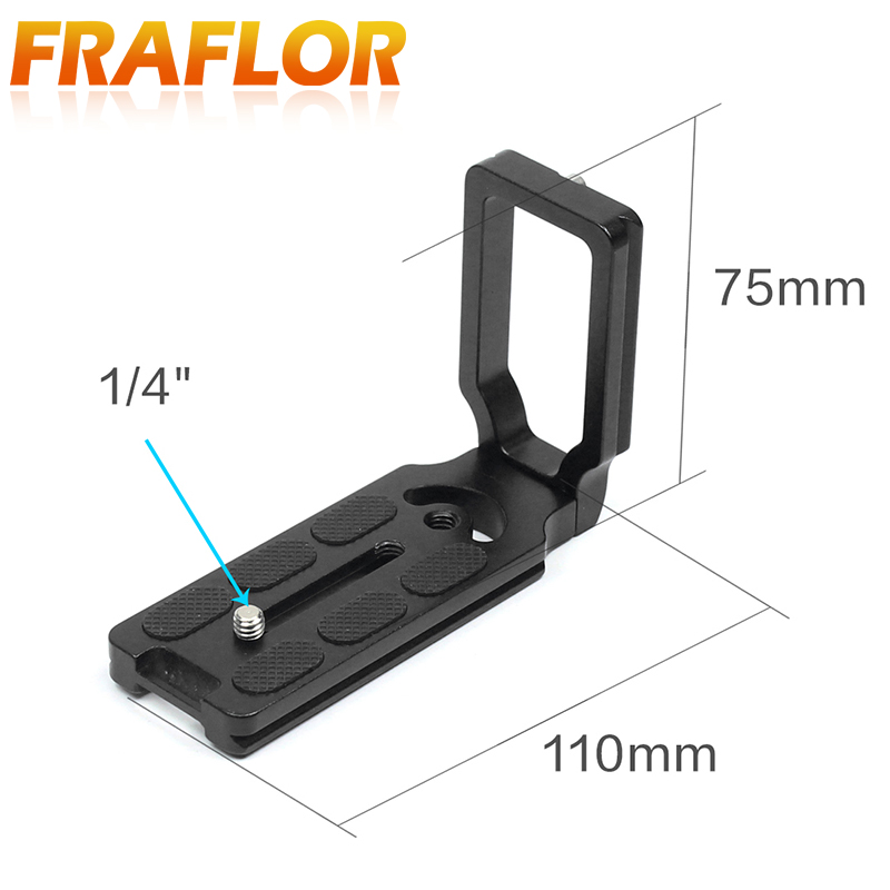 Quick Release L Plate Bracket Grip Voor Canon Eos 1200D 760D 750D 700D 650D 600D 70D 60D 5Ds 6D 7D 5D Mark Ii/Iii Slr Camera