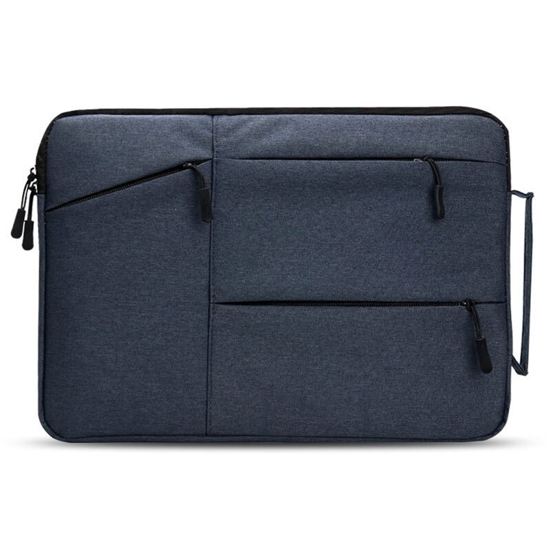 Manga del ordenador portátil maletín caso para MacBook Air 13,3 13 15 15,4, 15,6 16 pulgadas Huawei Matebook D 14 X Pro Samsung Notebook cubierta: Azul / For MacBook 16 inch