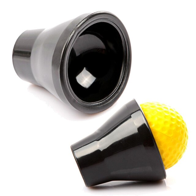 Rubber Golf Ball Retriever Tools Pick Up Ball Putter Grip Retriever Device Suction Cup Pickup Screw Golf Training Aids