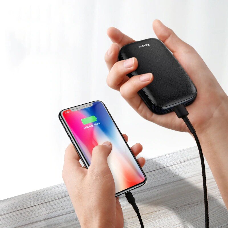 10000mAh ottavino caricabatteria esterno doppio USB Powerbank portatile 10000mAh fuoco per telefono