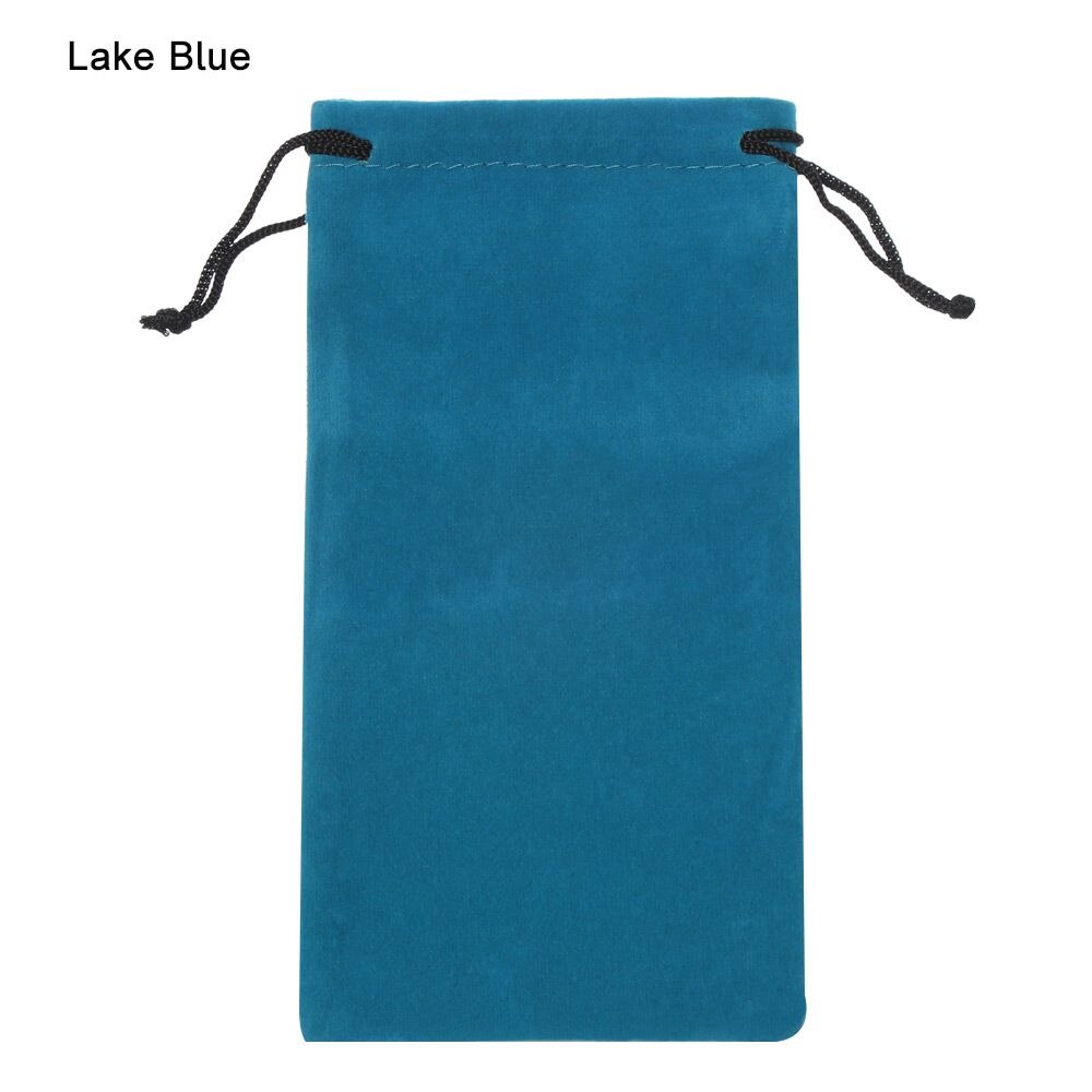 Étui de protection pour lunettes de soleil unisexe, étui pour lunettes de lecture, pochette de protection: lake blue 2