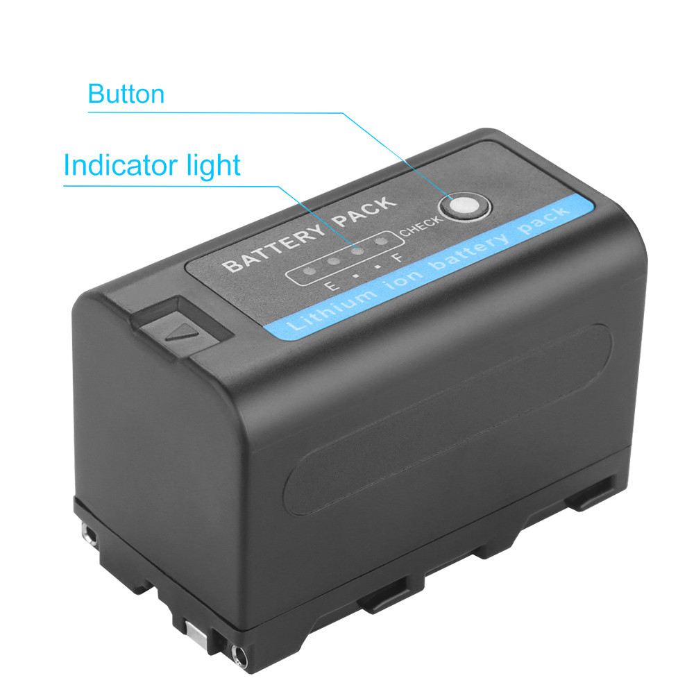 7.4v 45.88wh np -f750 np-f770 np f750 np f770 batterie für sony np  f550 np-f960 f970 ccd -tr917 ccd -tr940 ccd-trv 101: 1 batterie