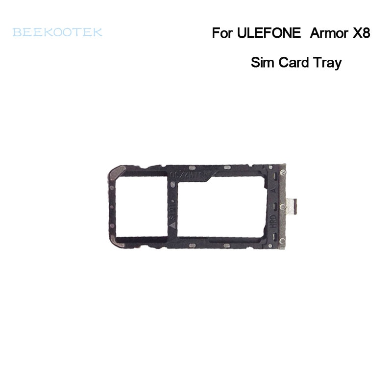 Nowy oryginalny osłona Ulefone X8 tacka na karty SIM taca tacka na karty SIM gniazdo adaptera dla osłona Ulefone X8 smartfon