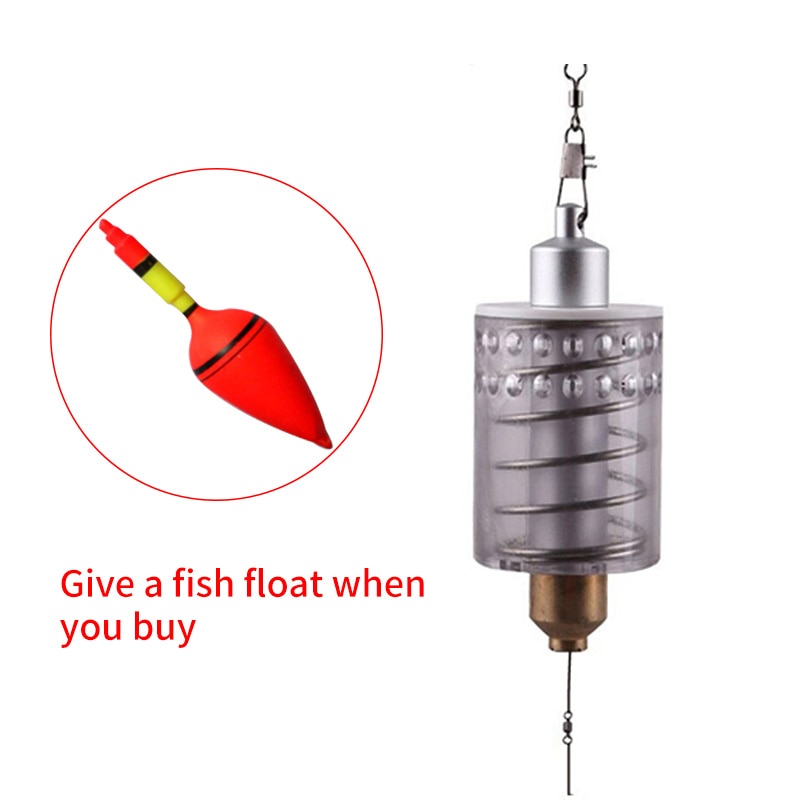 Lui Vishaak Automatische Vissen Feeder Goede Prestaties Elastische Draagbare Outdoor Automatische Vissen Apparatuur