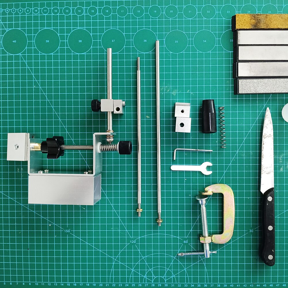 Stijl Keuken Messenslijper Slijpsysteem Vaste Hoek Edge Pro Puntenslijper Met Slijpsteen
