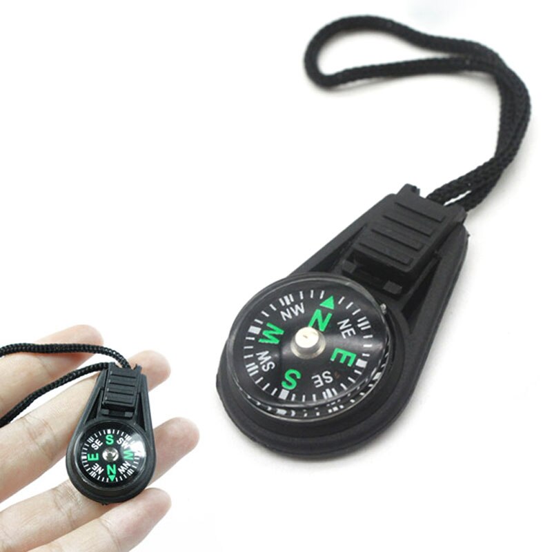 Mini Survival Kompas Outdoor Camping Wandelen Pocket Kompas Vloeistof Gevulde Mini Kompas Voor Armband