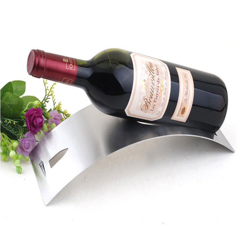 Soporte de pared para botellas de vino, organizador de almacenamiento de suspensión, , para Bar en casa: 3