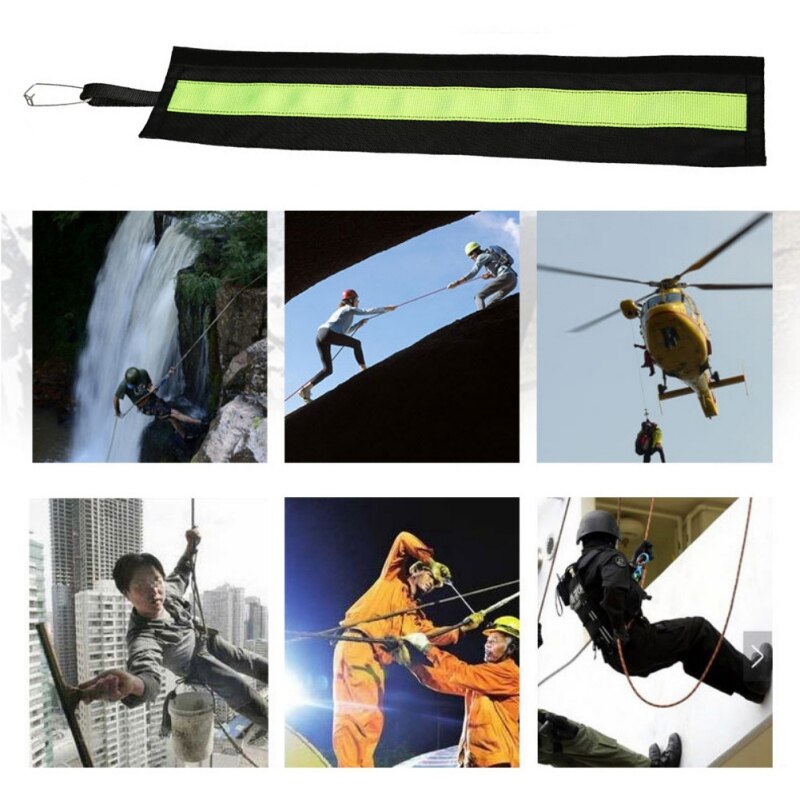Climbing Gear Sling Rope Sheathing Protective Sleeve Retaining Anti-Wear Cover Rope Protector Tools
