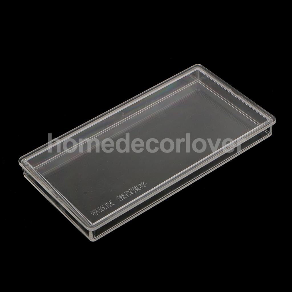 Jfory schowek na banknoty, bezpośrednie dopasowanie papierowe pieniądze pudełko plastikowy pojemnik robić przechowywania: 1