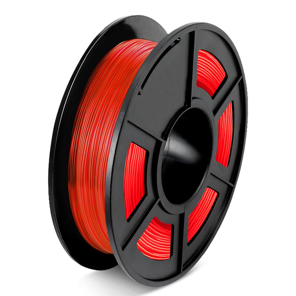 AW 3D Flexible TPU Filament 1.75mm 3D Printer Filament 0.5KG TPU High Elasticity Rubber Filament with full color: TPU-TPRed-0.5kg