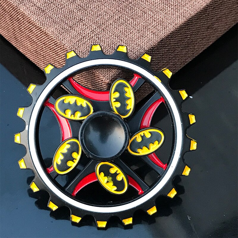 Zinc Alloy Metal EDC Fidget Spinner Double Layer Hand Spinner Anxiety Stress Relief Finger Toys Tin Box Package for Boys