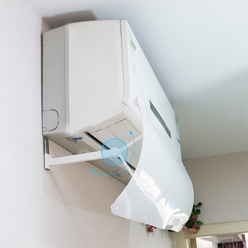 Airconditioning Cover Wind Deflector Voorruit Verstelbare Airconditioner Gereedschap Air Baffle Schild Thuis Woonkamer Accessoires