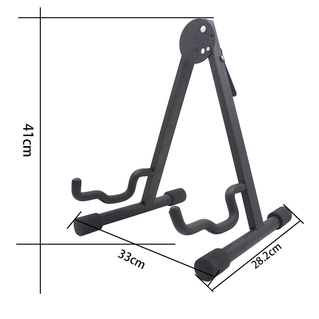 Foldbar bipod violoncelloholder metal cello stativ tilbehør til musikinstrumenter 41 x 33 x 28.5cm