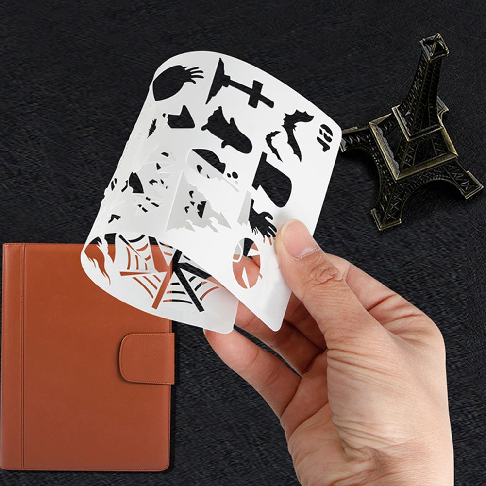 24Pcs Letter Stencils DIY Drawing Painting Templates Journal Stencils Plastic Art Craft Stencils For Journal Notebook Diary