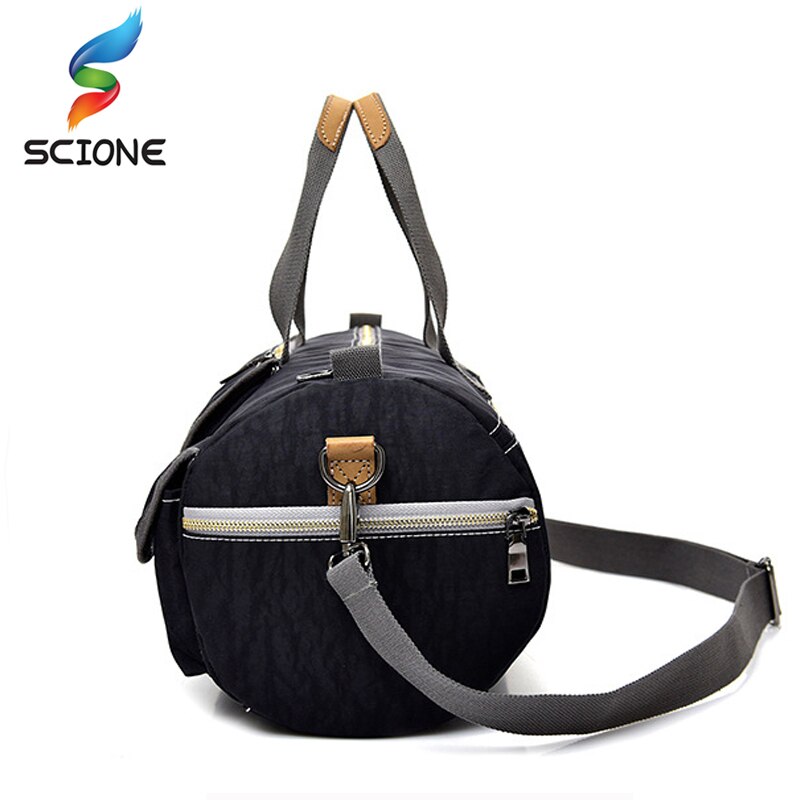 Speciale canvas trainingstas waterdichte sporttas fitnesstassen multifunctionele schoudertas heren dames