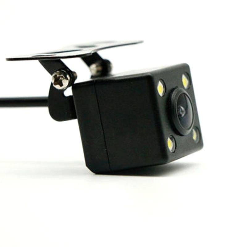 Universal Waterproof Rear View Camera Wide Angle Car Back Reverse Camera CCD 4 LED Light Night Vision Parking Assistance Camera