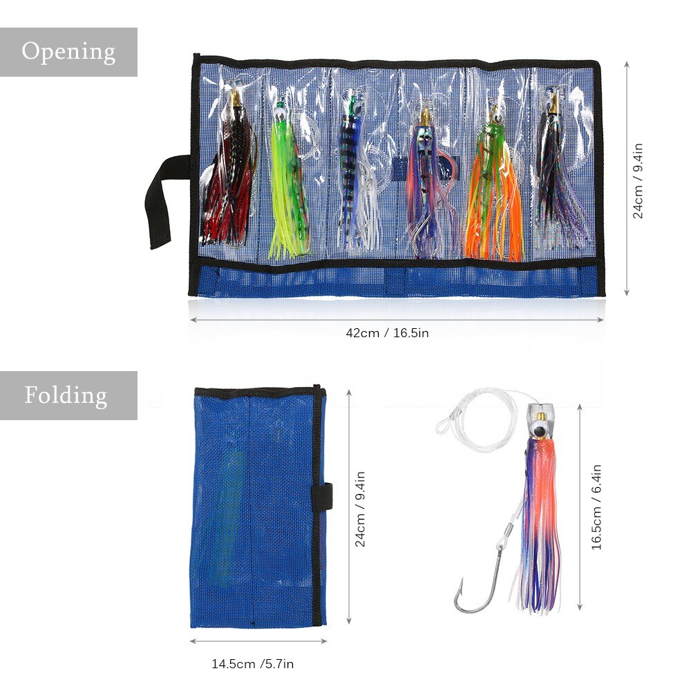 6Pcs Octopus Swimbait Señuelo De Pesca Suave Para El