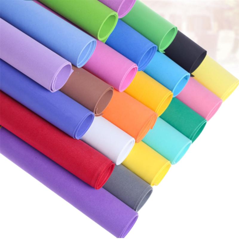 De papel de espuma EVA de 1mm de grosor, hojas de espuma hechas a mano, papel de esponja, materiales de artesanía arte de colección de recortes para flores 10 Uds./lote
