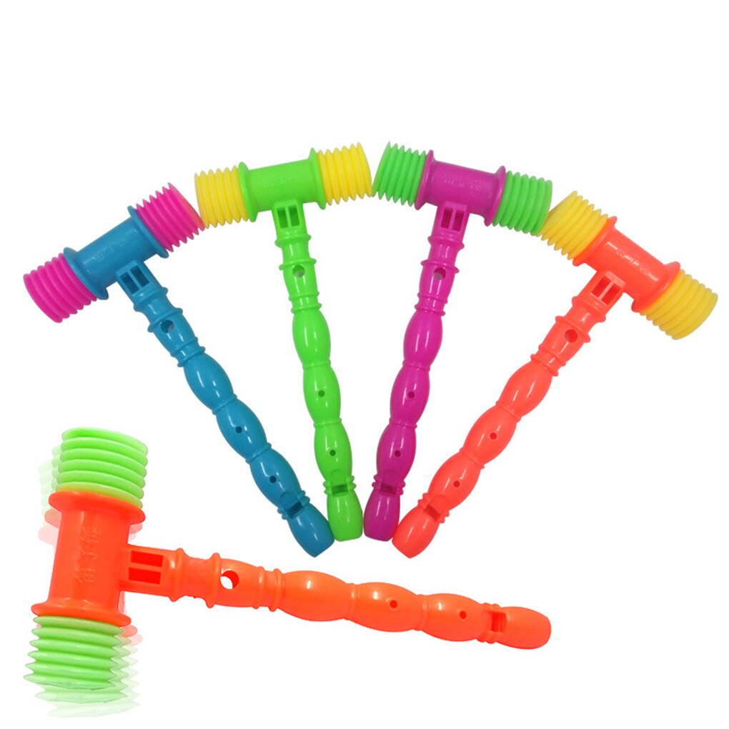 Marteau de frappe Vocal développement jouet Musical sifflets pour bébés jouets d'instruments de musique pour enfants éducatif interagir jeu