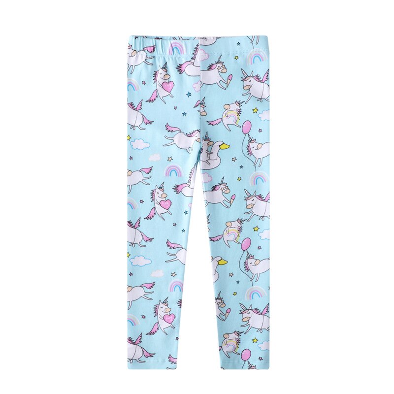 2022 estate nuovi pantaloni per bambini europei e americani leggings per bambini stampa abbigliamento per bambini ragazze W01 121: 7T