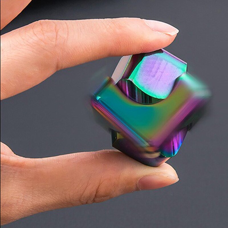 Magic Cube Hand Fidget Vinger Gyro Spinner Anti-Angst Helpt Scherpstellen Fidget Speelgoed Premium Focus Speelgoed Voor Kids & Volwassenen