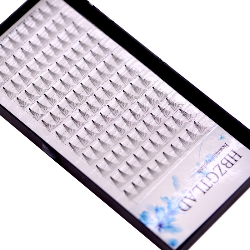 7D Russische Volume Wimpers Extension Korte Steel Pre gemaakt Fans Lash Wimper Individuele Extensions
