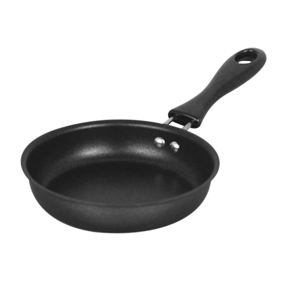 12Cm Mini Ei Koekenpan Non-stick Omelet Ontbijt Vlakke Bodem Pan Zuiver Ijzer Home Kitchen Tool Minder sticky Pot