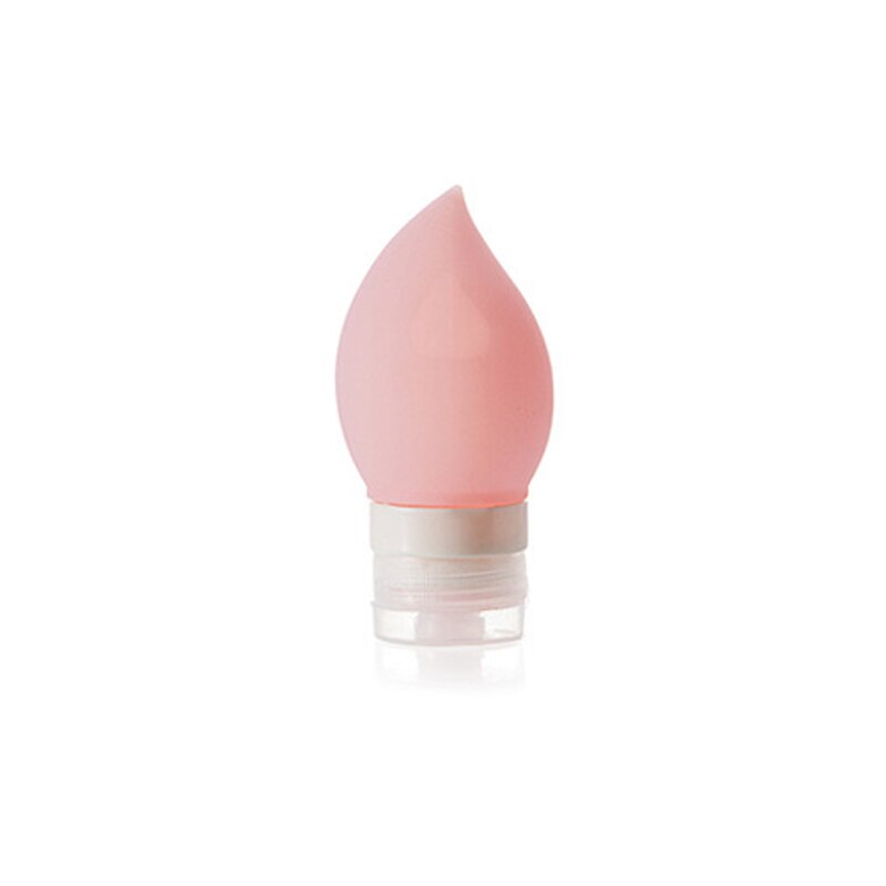 Contenedor de champú en forma de gota de agua, botella de viaje de silicona, champú, Gel de ducha, loción, Sub-embotellado, 75ML