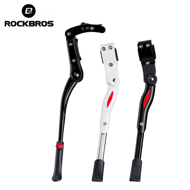 ROCKBROS vélo vélo béquille Support de stationnement vtt Support de vélo côté coup de pied réglable pied orthèse 24-29 ''accessoires de vélo