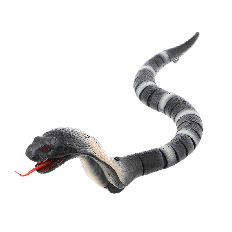 Newly Popular Control Snake Toy Cobra With Retractable Tongue Swinging Tail Doll: Default Title