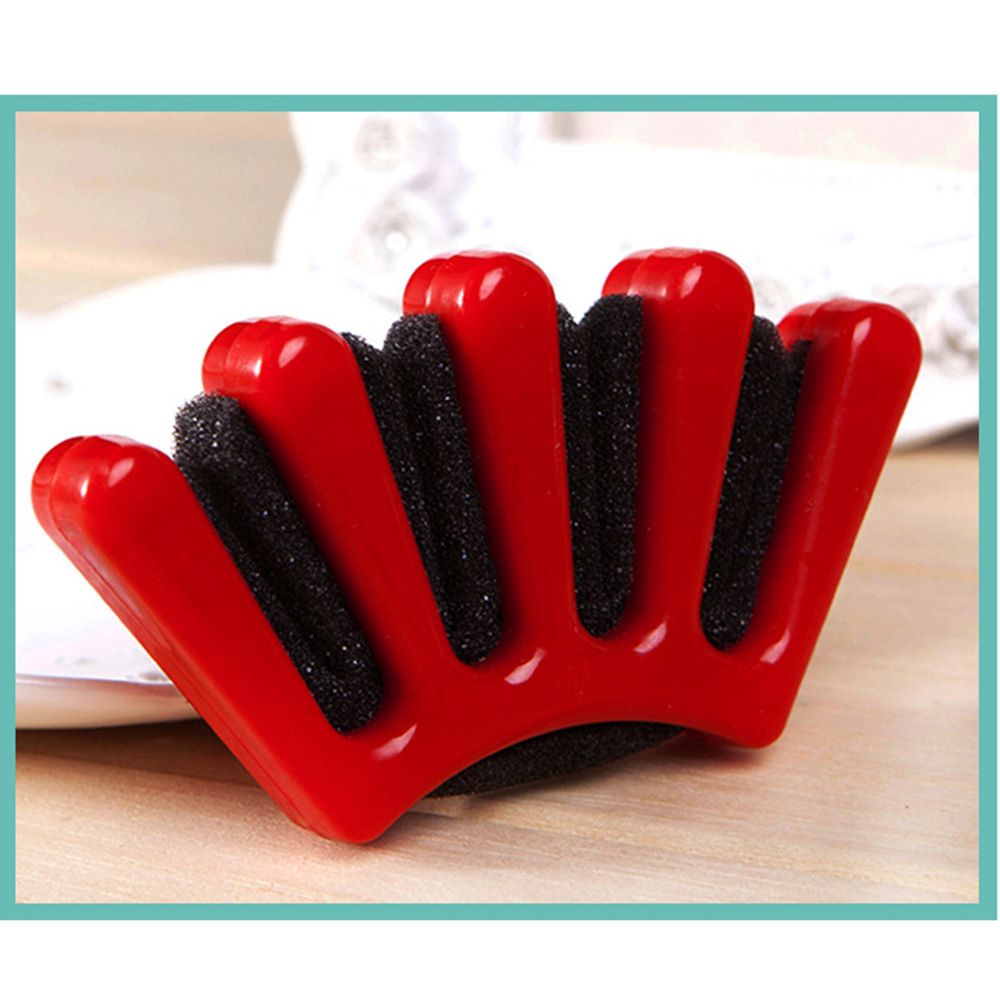 1pc Diy Styling Tools Wonder Sponge Hair Braider Twist Styling Braid Tool Holder Clip For Women Girl Accessories: red