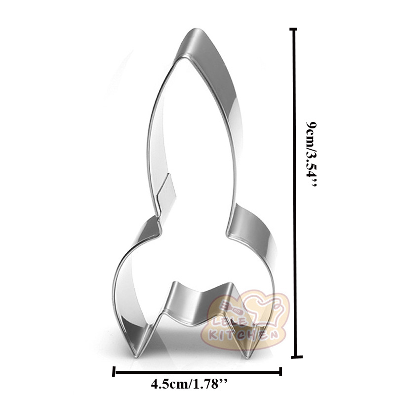 Transport bateau voiture avion acier inoxydable emporte-pièce enfants parti Biscuit moule fondant gâteau pâtisserie décor pâtisserie outil: rocket