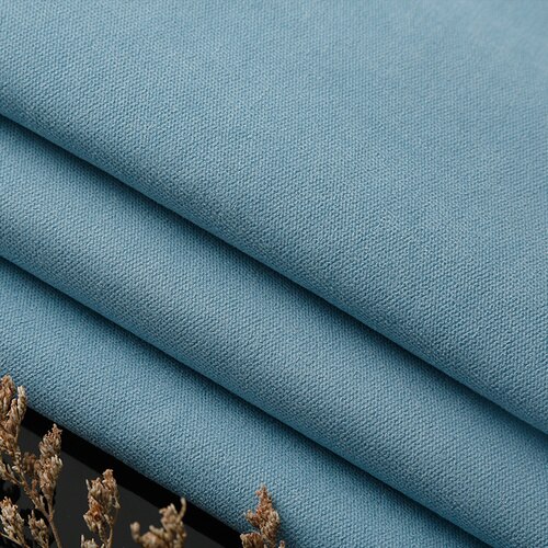 Vêtements couture couleur unie mille velours lin tissu canapé couverture baie fenêtre Pad nappe tissu plaine épais Composite tissu