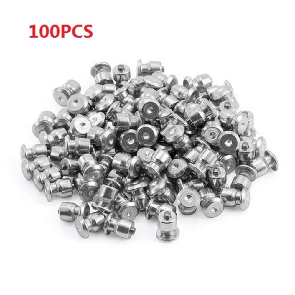Tacos de 8x10mm para neumáticos de invierno, tacos para neumáticos de coche, tacos para nieve, neumáticos de rueda, cadenas para nieve, tacos para zapatos, ATV, coche, motocicleta, 100 Uds.