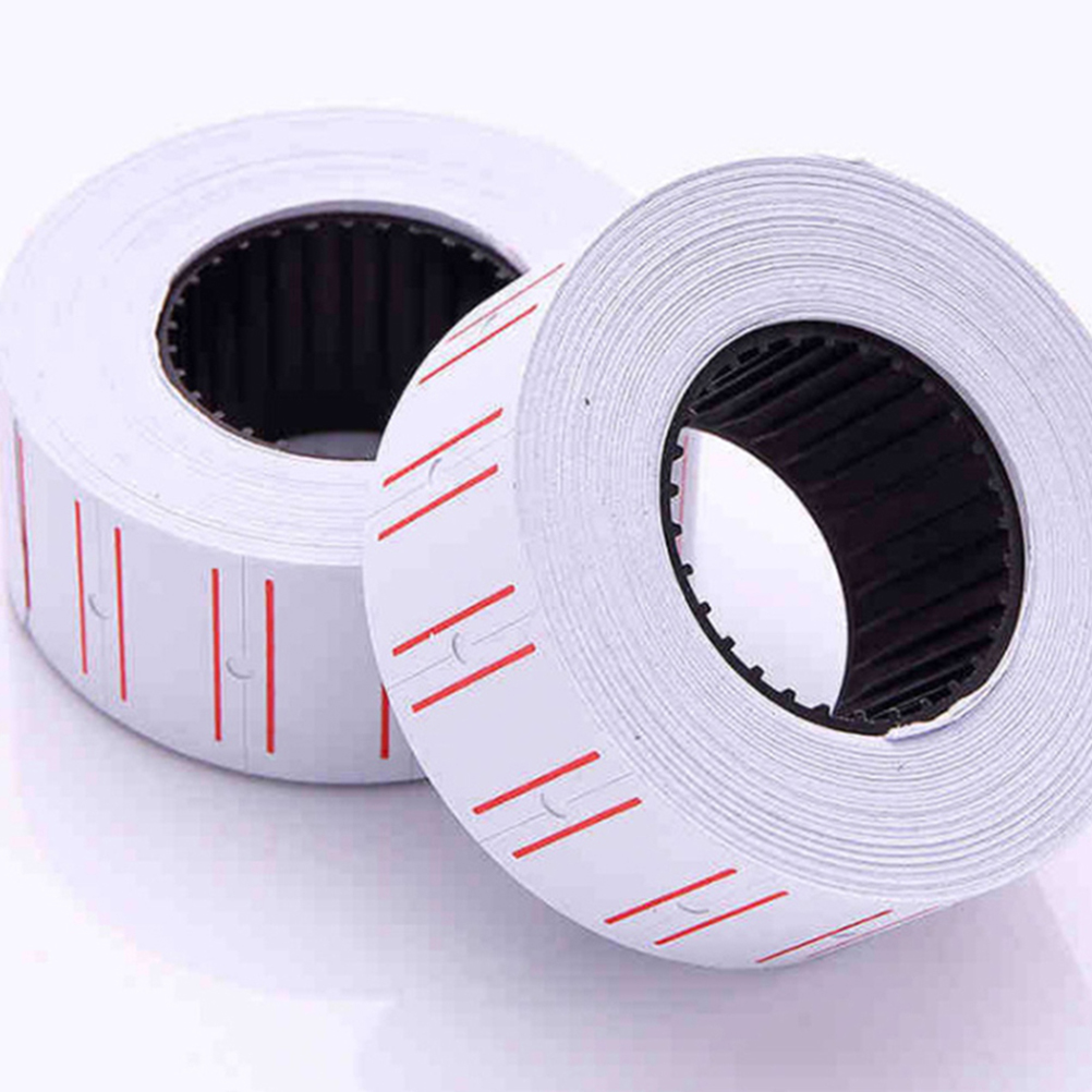 40 Rolls Pricemarker Labels Prijs Marker Label Prijs Label Papier Voor Supermarkt