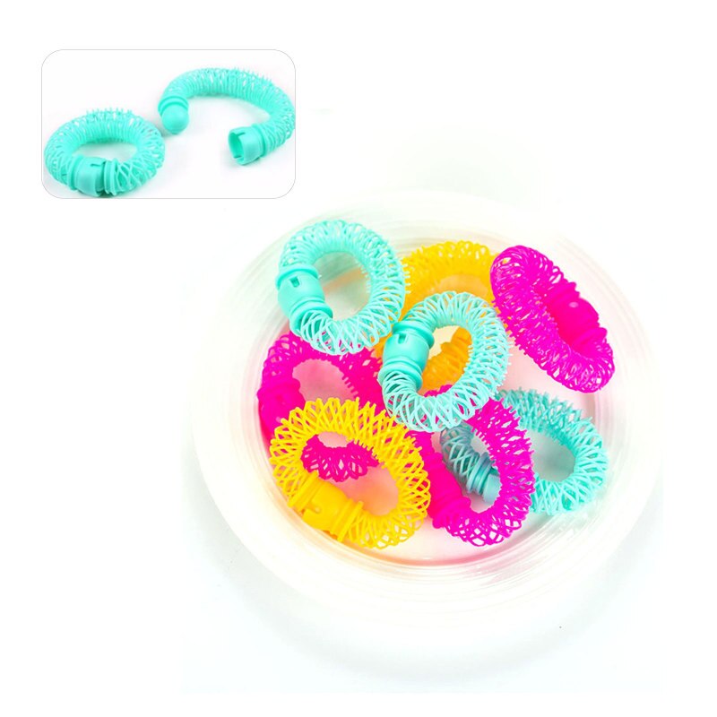 Donuts-Rizador de pelo mágico, herramienta DIY para accesorios de cabello para mujer, 8 Uds./6 uds.