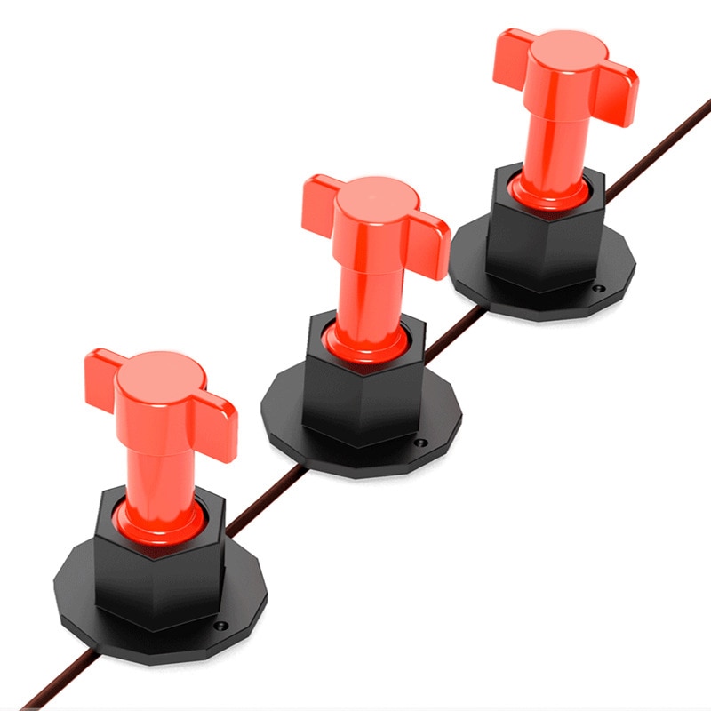 75 Pcs Reusable Anti-Lippage Tile Leveling System Locator Tool Ceramic Floor Wall DTT88