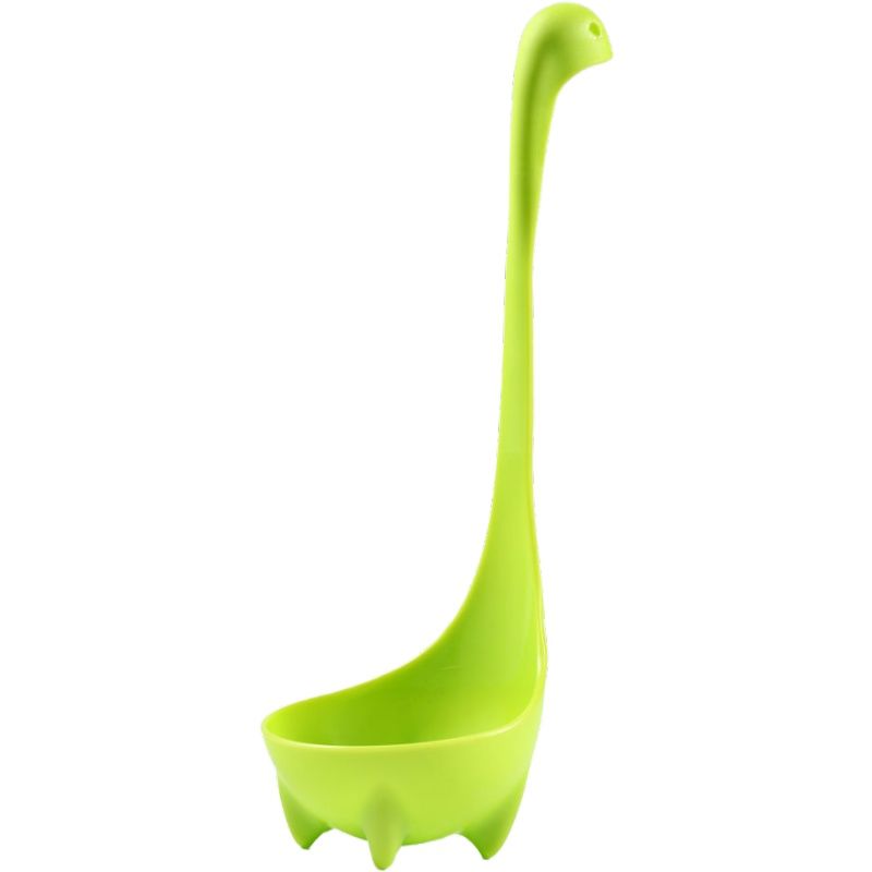 Passoire en plastique avec poignée, dessin animé , cuillère verticale mignonne, passoire à Long manche, cuisine, outil résistant à la chaleur