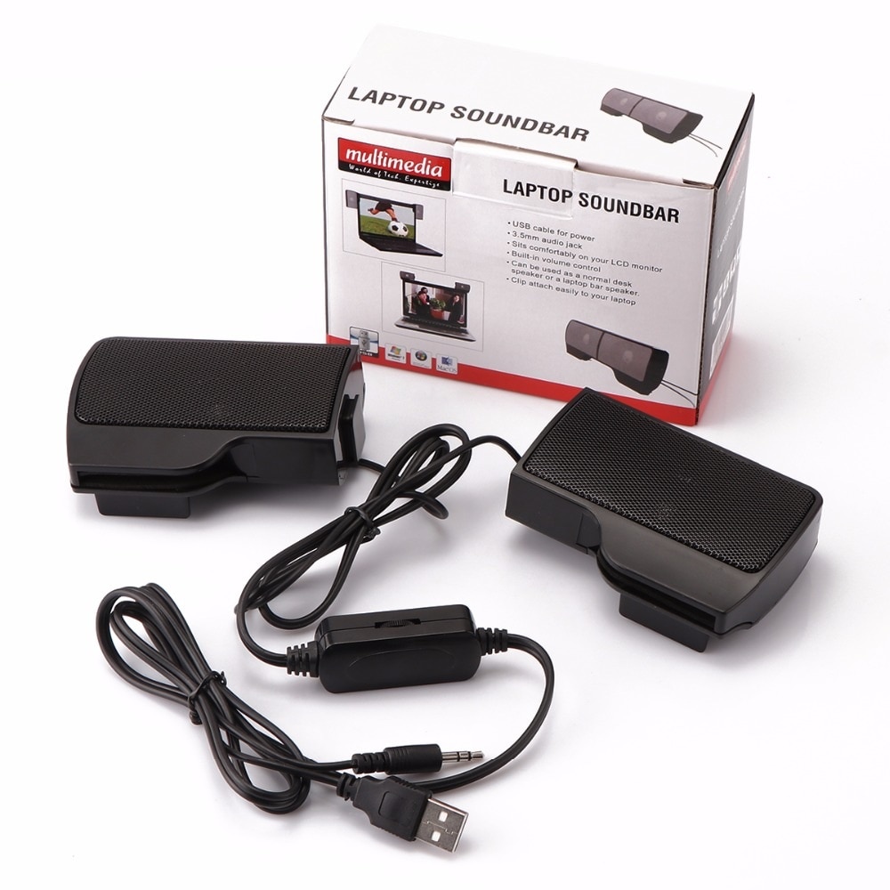 Aingslim Draagbare Mini Stereo Speaker Usb Wired 3... Grandado