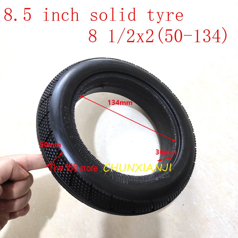 8 1/2X2 CAMERA D'Aria Doppio Spessore Per Monopattino Elettrico 8.5 - Foto 8