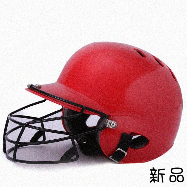 Casco de béisbol de dos orejas, protección para la cabeza, softball