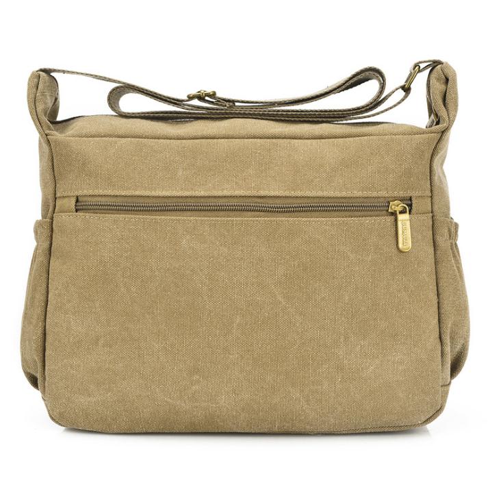 GUMUZI Casual Travel Canvas Mens Shoulder Bag Vintage Women Crossbody Messenger Bags Male handbag totes