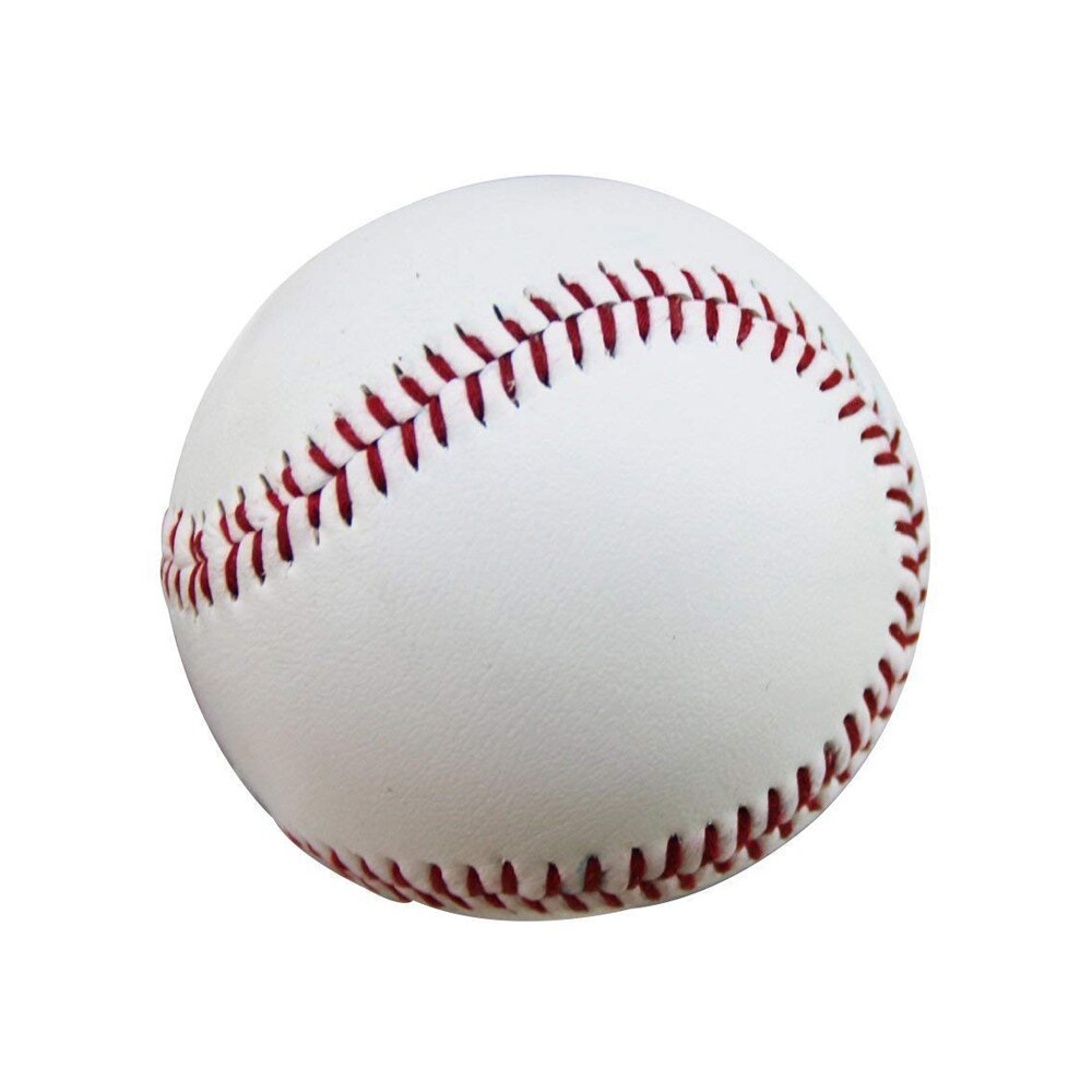 9 "håndlavede baseballs pvc øvre gummi indre bløde baseball bolde softball hardball træning øvelse baseball bold